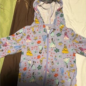 Disney Lavender Princess Zip-Up Hoodie